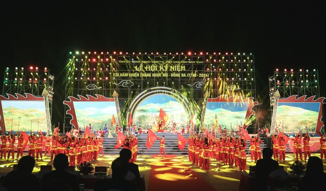 Bình Định tổ chức trọng thể lễ kỷ niệm 235 năm chiến thắng Ngọc Hồi - Đống Đa- Ảnh 4.