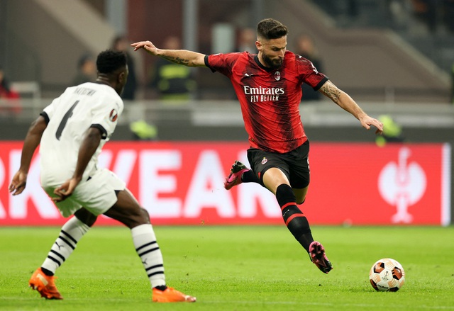  Europa League: AC Milan thắng to nhờ cựu sao Ngoại hạng Anh- Ảnh 1.