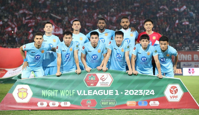 Thắng đậm Hải Phòng, CLB Nam Định vững ngôi đầu V-League- Ảnh 1.