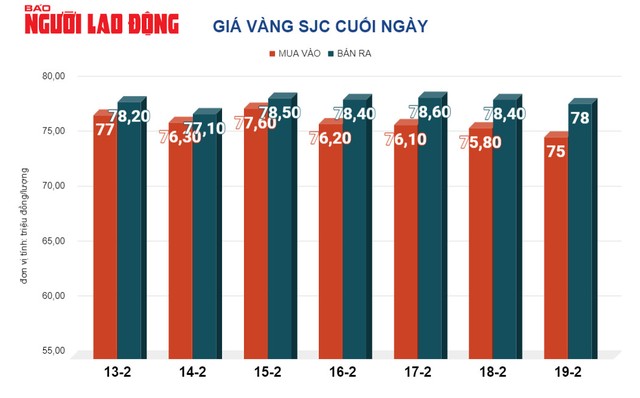 Giá vàng hôm nay, 20-2: Nhiều yếu tố gây bất ngờ- Ảnh 2.