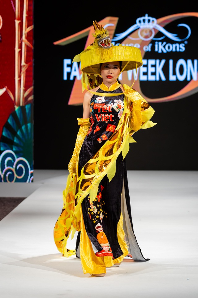 Anna Hoàng mang Tết Việt đến Tuần lễ thời trang London- Ảnh 7.