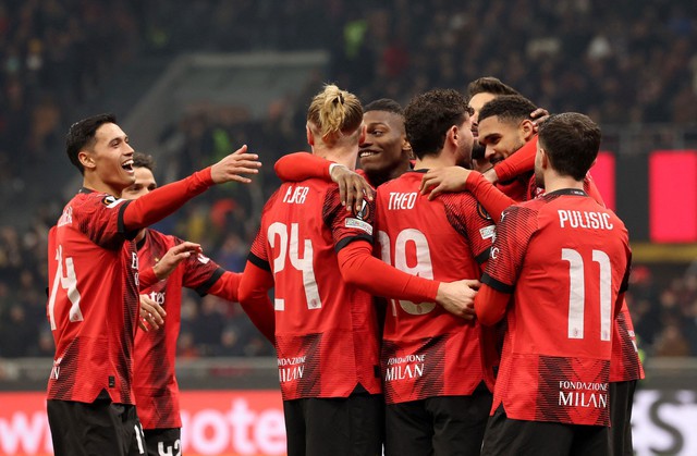 AC Milan rộng cửa vào vòng 1/8 Europa League Ảnh: REUTERS