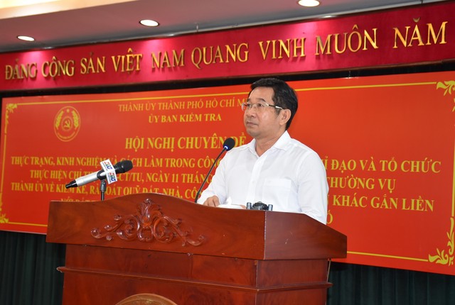 TP HCM: Một số địa phương chưa thực hiện đúng quy định về quản lý nhà, đất công- Ảnh 2.