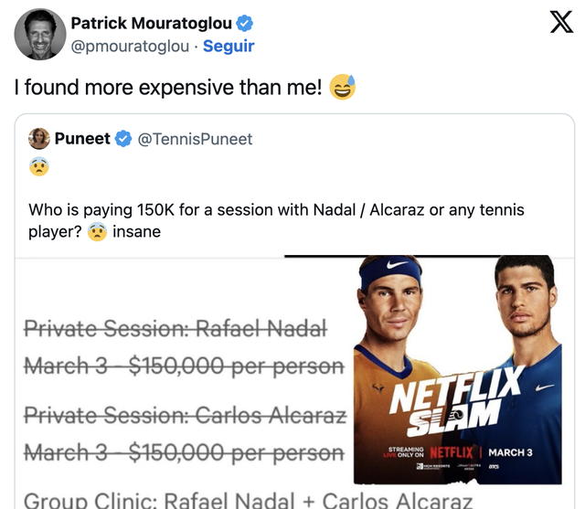 Giá vé đắt đỏ để tập riêng với Nadal, Alcaraz cháy hàng tại Netflix Slam- Ảnh 1.