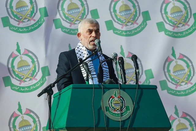 Thủ lĩnh Hamas Yehiya Sinwar. Ảnh: Al Jazeera