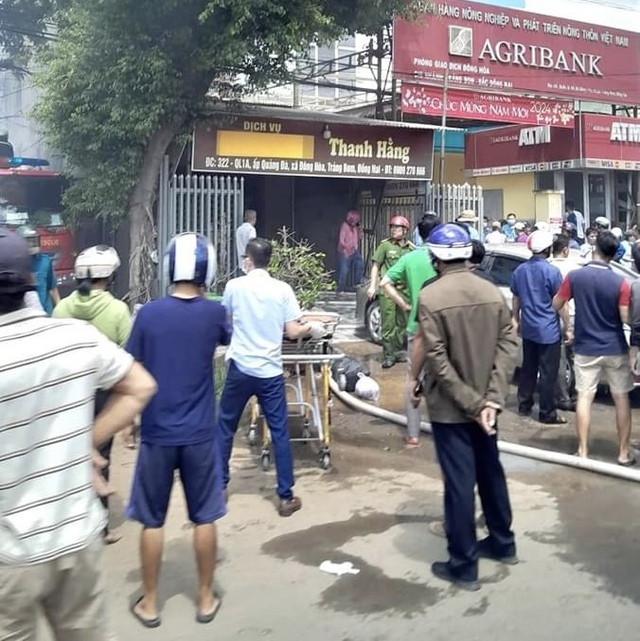 Cháy nhà ở Đồng Nai, 1 người chết, 1 người bị thương- Ảnh 1.