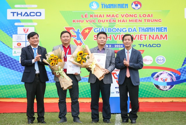 8 đội tranh tài tại vòng loại khu vực duyên hải miền Trung giải bóng đá Thanh Niên sinh viên Việt Nam lần II- Ảnh 1.