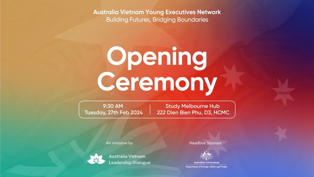Ra mắt AVYX - Kết nối lãnh đạo trẻ Úc và Việt Nam do chính phủ Úc tài trợ
- Ảnh 1.