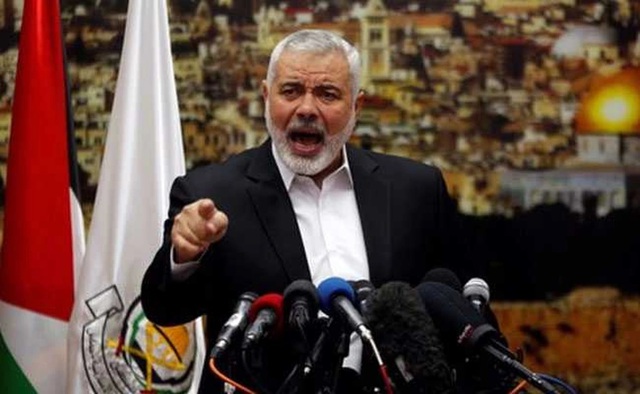 Lãnh đạo Hamas Ismail Haniyeh. Ảnh: Reuters
