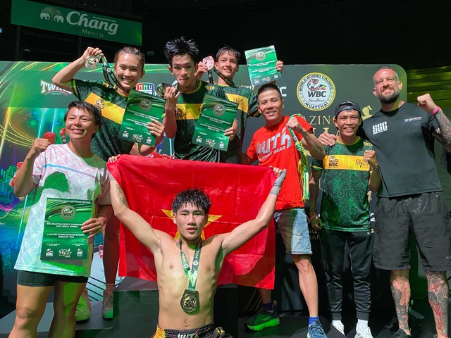 Muay Thái Việt Nam giành 2 HCV tại sự kiện Lễ hội WBC MuayThai 2024- Ảnh 1.