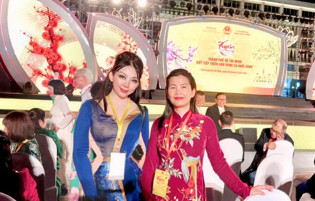 NTK Quỳnh Paris họp mặt "Xuân quê hương" với kiều bào Việt Nam- Ảnh 2.