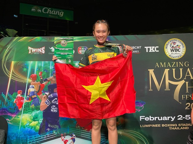 Muay Thái Việt Nam giành 2 HCV tại sự kiện Lễ hội WBC MuayThai 2024- Ảnh 4.
