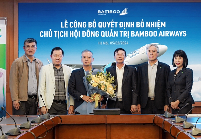 Cựu sếp Sacombank làm Chủ tịch Bamboo Airways- Ảnh 1.