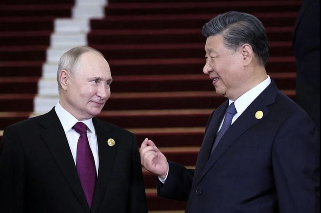 Điện đàm với ông Putin, ông Tập kêu gọi "hợp tác chiến lược chặt chẽ"- Ảnh 1.