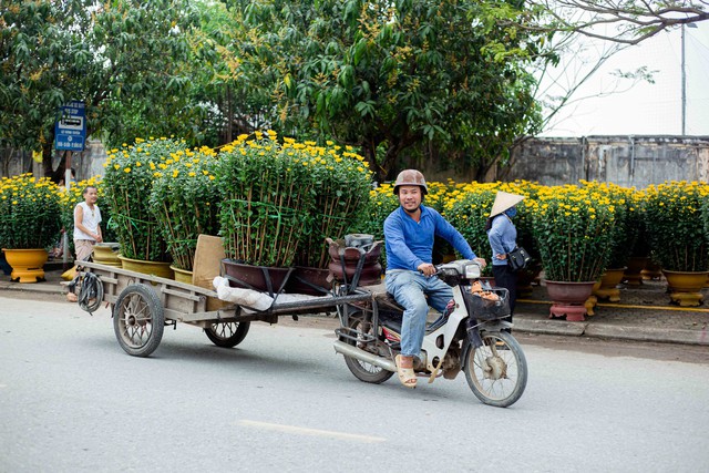 Khung cảnh nhộn nhịp ở chợ hoa Ba Đồn ngày giáp Tết- Ảnh 5.