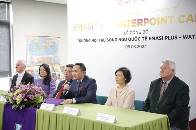 Trường nội trú Song ngữ Quốc tế EMASI Plus Waterpoint chính thức ra mắt- Ảnh 1.