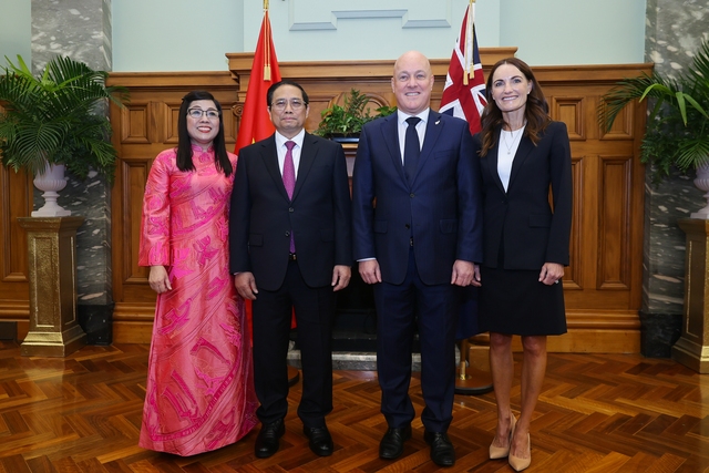 Thủ tướng Việt Nam - New Zealand thống nhất phương hướng hợp tác lớn- Ảnh 1.