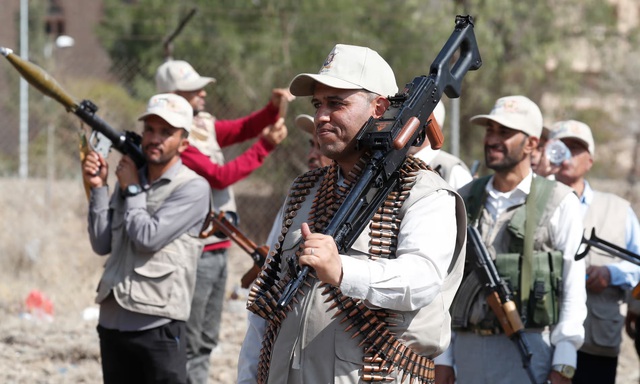 Một chuyên gia khẳng định hành động của Houthi ở Biển Đỏ có thể đã giúp lực lượng này tuyển mộ nhiều thành viên mới. Ảnh: EPA