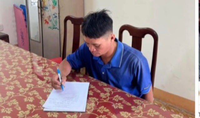 Bắt khẩn cấp cha dượng đánh dã man bé trai 9 tuổi ở Bình Phước- Ảnh 1.