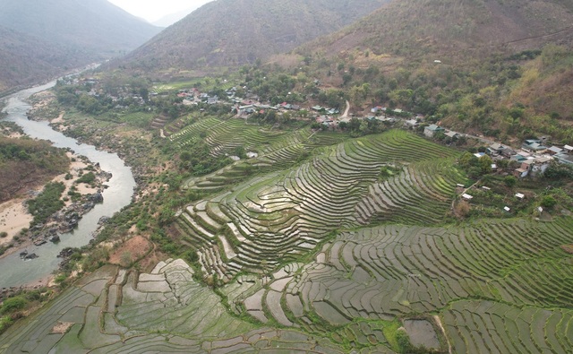 Ruộng bậc thang xanh mướt ở huyện biên cương Thanh Hóa- Ảnh 2.
