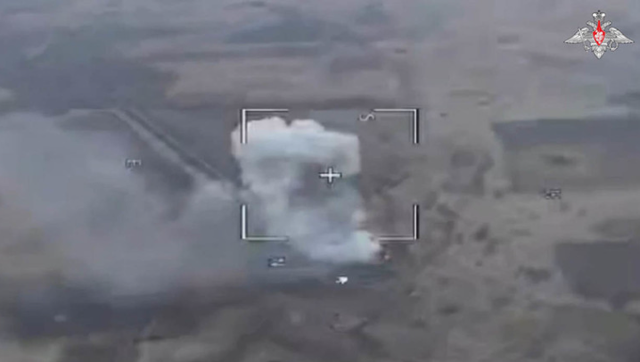 Nga công bố video phá hủy trực thăng Ukraine- Ảnh 1.