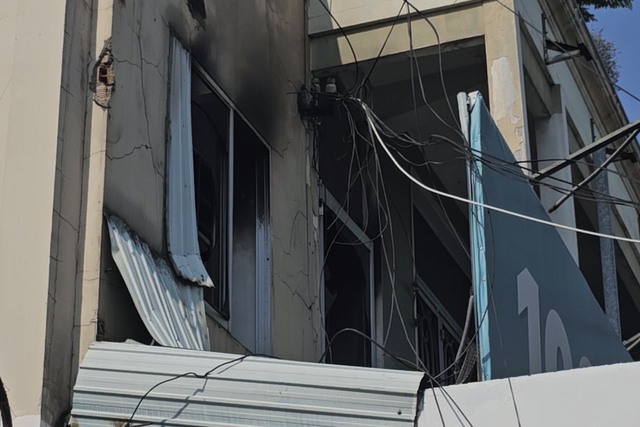 Cháy cửa hàng Bách Hoá Xanh ở quận 7- Ảnh 1.