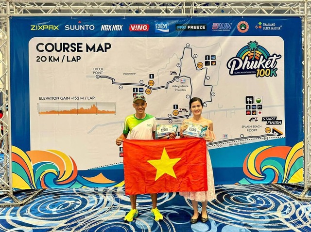 2 VĐV Việt Nam vô địch tại giải 100km Ultra Marathon 2024- Ảnh 3.