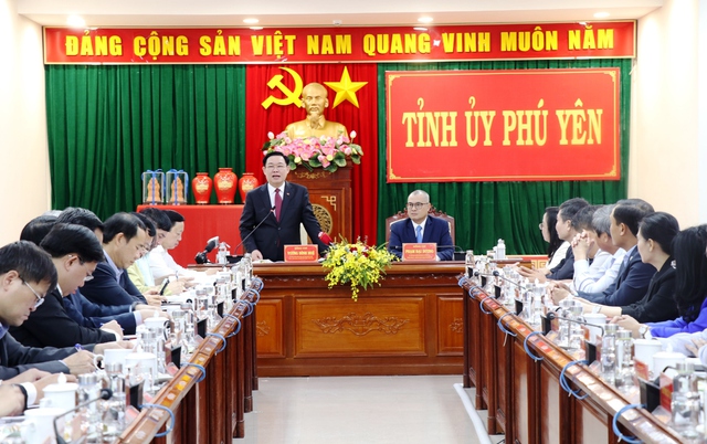 Chủ tịch Quốc hội: Phú Yên cần ưu tiên nhà đầu tư có chuỗi cung ứng- Ảnh 1.