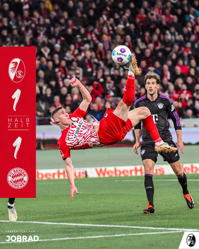 Bayern Munich tiếp tục hụt hơi trong cuộc đua vô địch Bundesliga- Ảnh 1.