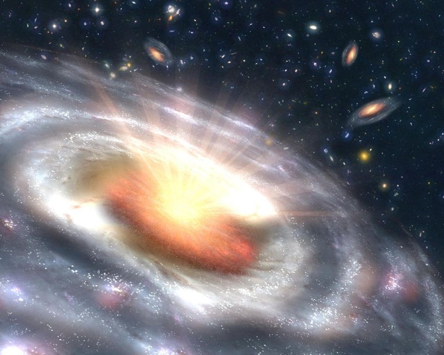 1,3 triệu lỗ đen phát sáng tiết lộ về vũ trụ lúc mới ra đời- Ảnh 2.