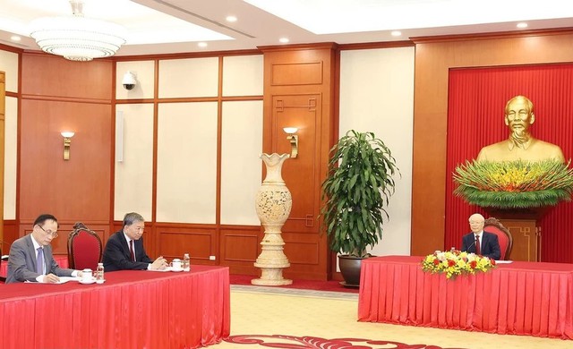 Tổng Bí thư Nguyễn Phú Trọng điện đàm với Tổng thống Vladimir Putin- Ảnh 4.