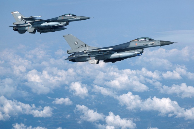 F-16 là một trong những chiến đấu cơ uy lực nhất do Mỹ sản xuất. Ảnh: Reuters