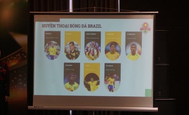 Loạt huyền thoại bóng đá Brazil đến Đà Nẵng- Ảnh 1.