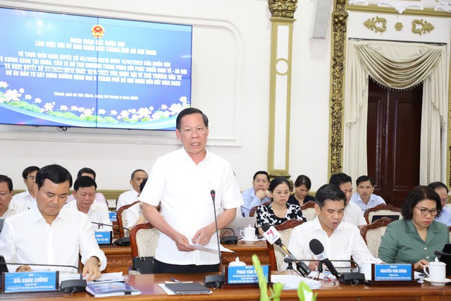 Chủ tịch Phan Văn Mãi: Nghị quyết về Vành đai 3 thực hiện rất thành công, hiệu quả- Ảnh 2.