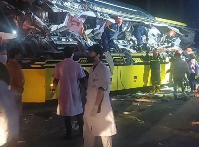Tai nạn thảm khốc 5 người tử vong: Tài xế xe container khai gì về nguyên nhân?- Ảnh 1.