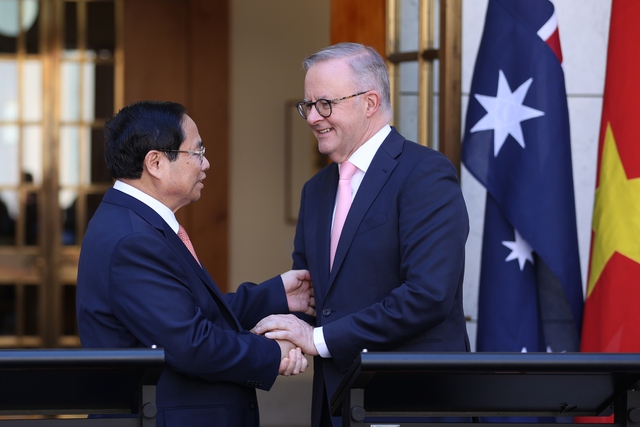 Việt Nam - Úc nâng cấp quan hệ lên Đối tác Chiến lược toàn diện- Ảnh 1.