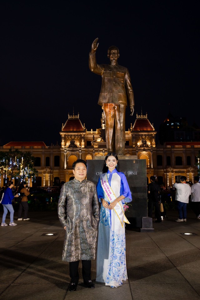 Hoa hậu Nguyễn Thanh Hà tự tin nhất là khi diện áo dài- Ảnh 4.