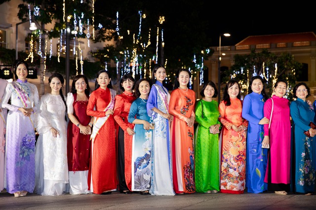 Hoa hậu Nguyễn Thanh Hà tự tin nhất là khi diện áo dài- Ảnh 3.