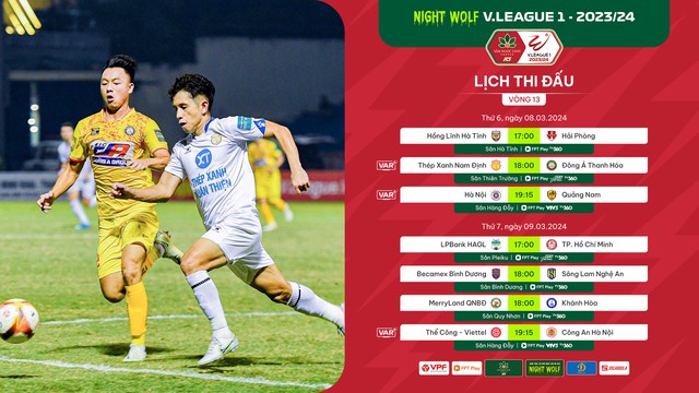 Vòng 13 V-League 2023-2024: Cơ hội để Nam Định bứt tốc- Ảnh 1.