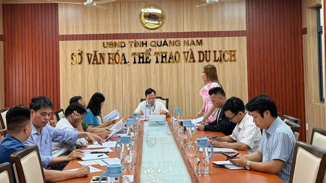 Lãnh đạo tỉnh Quảng Nam gặp BTC cuộc thi 