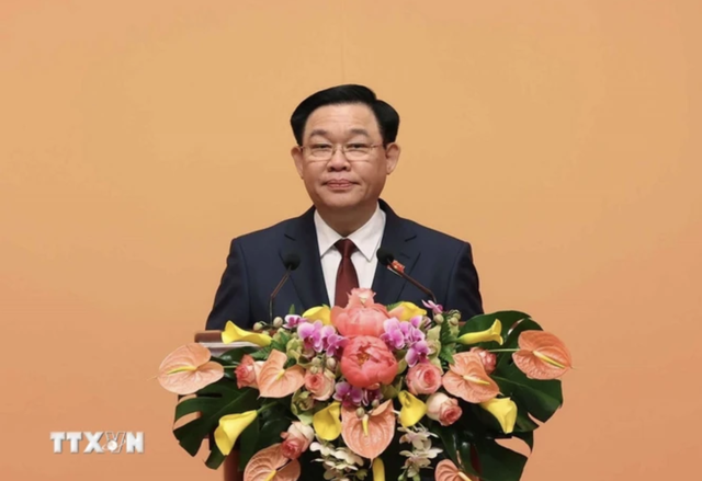 Chủ tịch QH Vương Đình Huệ dự Gặp gỡ hữu nghị nhân dân Việt Nam-Trung Quốc- Ảnh 3.