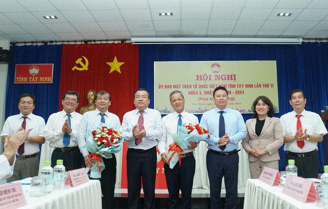 Ông Võ Đức Trong giữ chức Chủ tịch Ủy Ban MTTQ Việt Nam tỉnh Tây Ninh- Ảnh 1.
