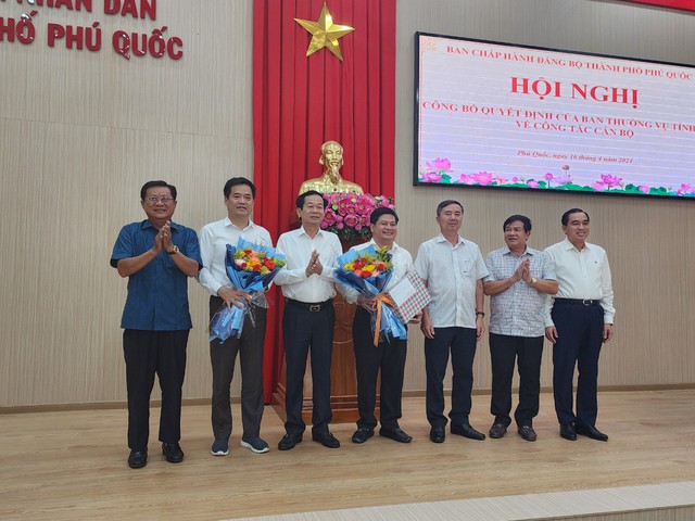 Phó Chủ tịch UBND tỉnh Kiên Giang làm Bí thư Thành ủy Phú Quốc- Ảnh 1.
