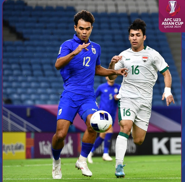 Giải U23 châu Á: Thái Lan tạo bất ngờ, thắng sốc Iraq- Ảnh 1.