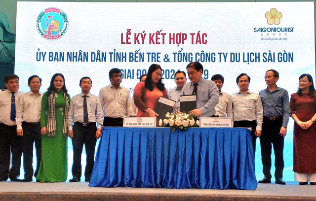 Nhiều nội dung ký kết quan trọng giữa Saigontourist Group và tỉnh Bến Tre- Ảnh 6.