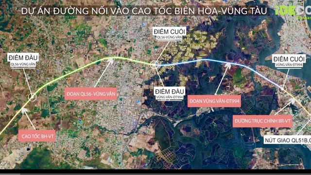 3 dự án thành phần kết nối vào cao tốc Biên Hòa - Vũng Tàu- Ảnh 1.