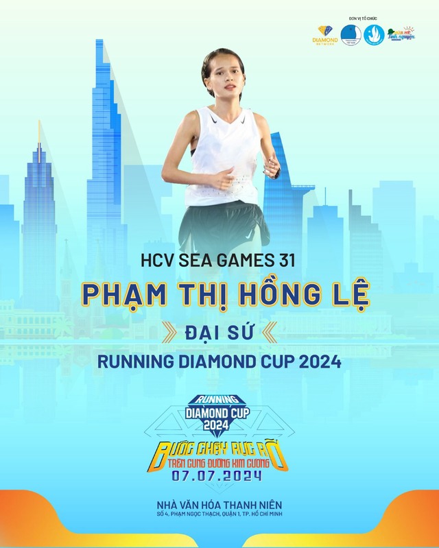 Kỷ lục gia Phạm Thị Hồng Lệ tham dự Giải Running Diamond Cup 2024- Ảnh 2.