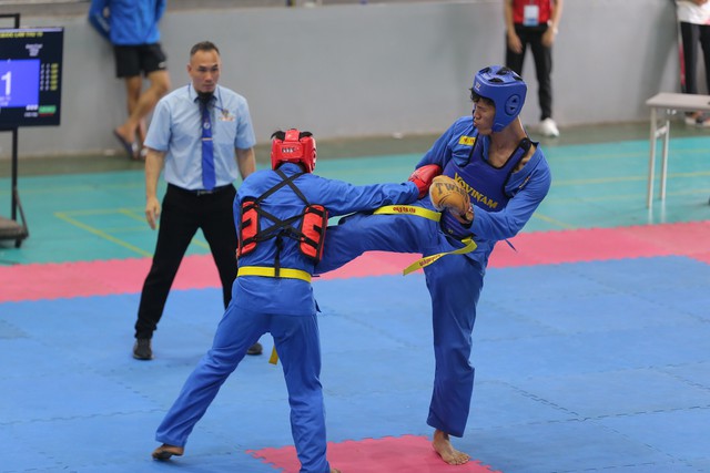 Hơn 350 VĐV tranh tài tại Giải Vô địch Vovinam các đội mạnh toàn quốc 2024- Ảnh 1.