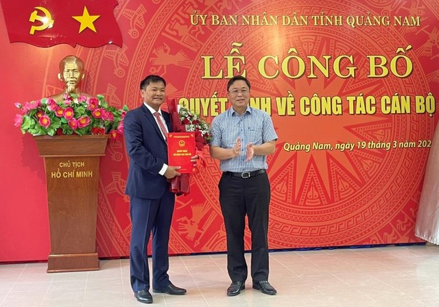 Chủ tịch UBND TP Tam Kỳ làm Giám đốc Sở TN-MT tỉnh Quảng Nam- Ảnh 4.