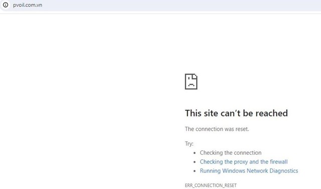 Hệ thống mạng của PVOIL bị tấn công- Ảnh 1.